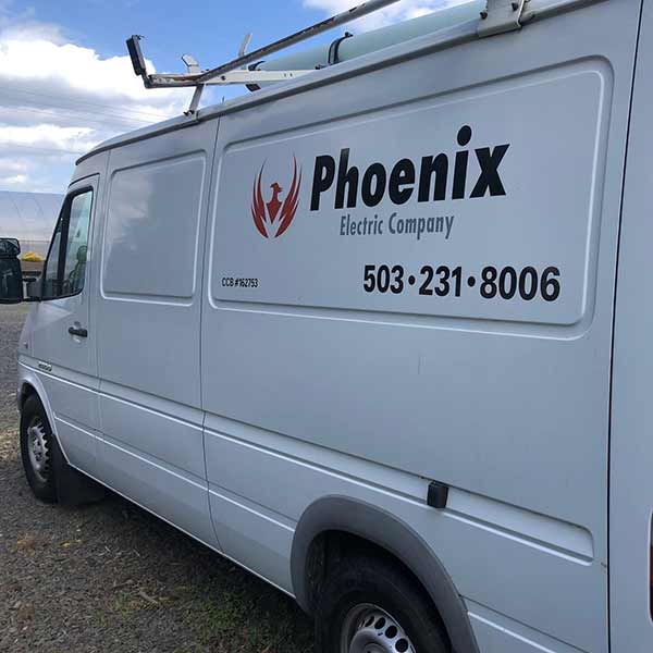 Phoenix Electric company van